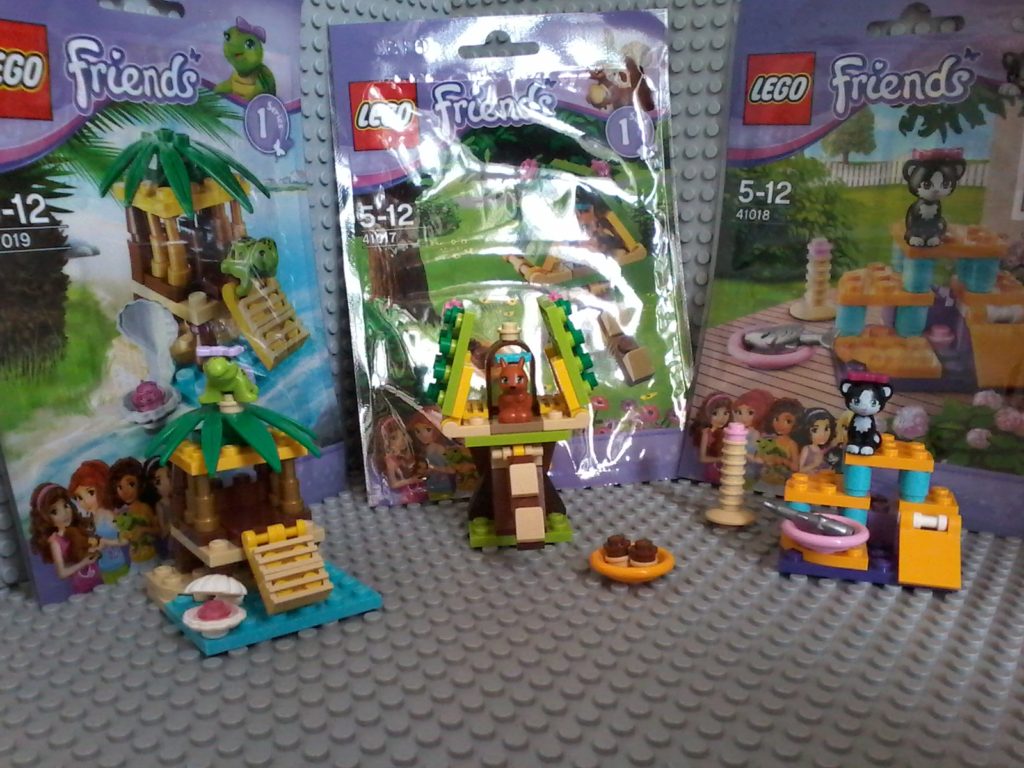 Lego 41017 41018 41019 Friends serie 1 - Collectibles Series Lego March 2013