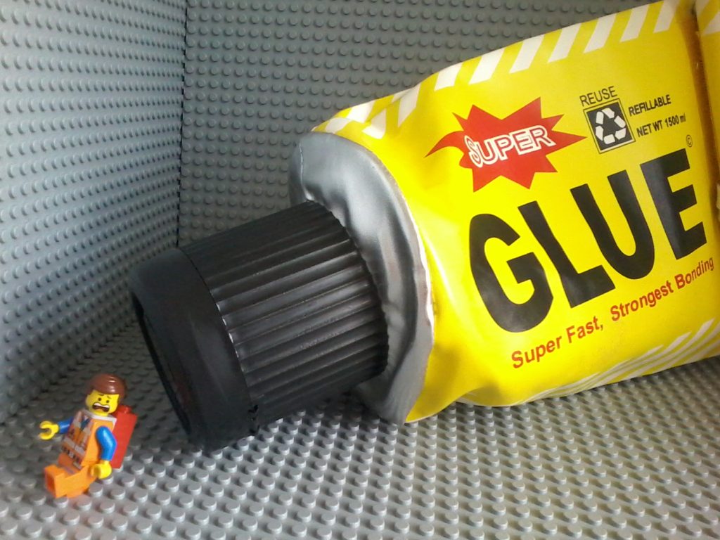 Lego Movie Colla - Super Glue Aiuuuuuto! Heeeeeelp!