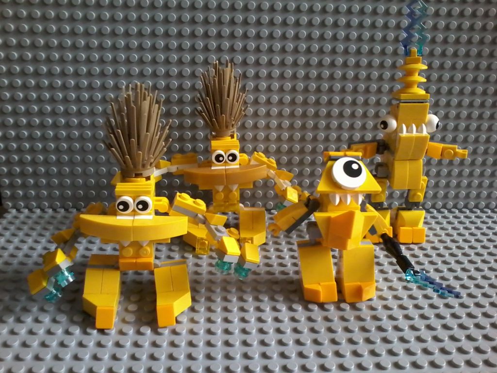 Lego Mixels Series 1 - 41506 41508 41507 TESLO VOLECTRO ZAPTOR Lego May 2014