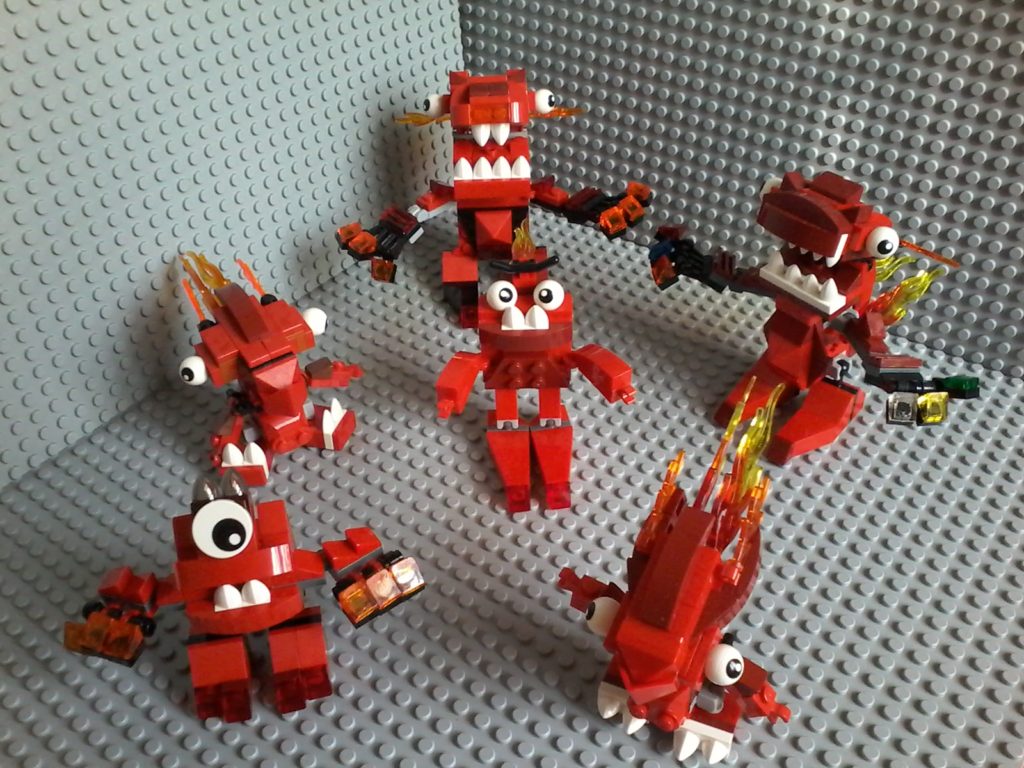 Lego Mixels Series 1 - 41500 41502 41501 FLAIN ZORCH VULX INFERNITES Lego May 2014