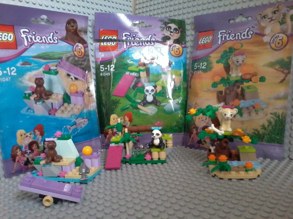 Lego 41047 41048 41049 Friends serie 6 - Collectibles series Lego October 2014