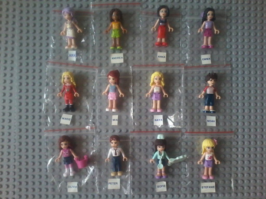 Lego Friends Name - Minifigures Names