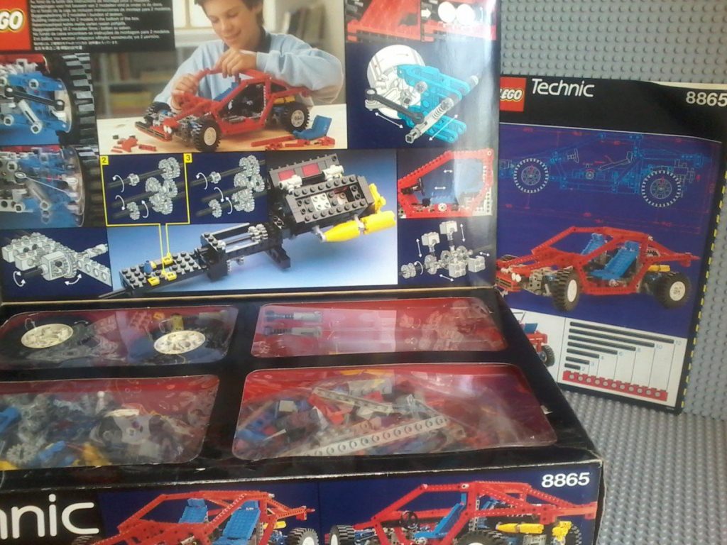 Lego Technic 8865 Test Car Complete in original box (Item can be motorized with Lego Technic 8720)