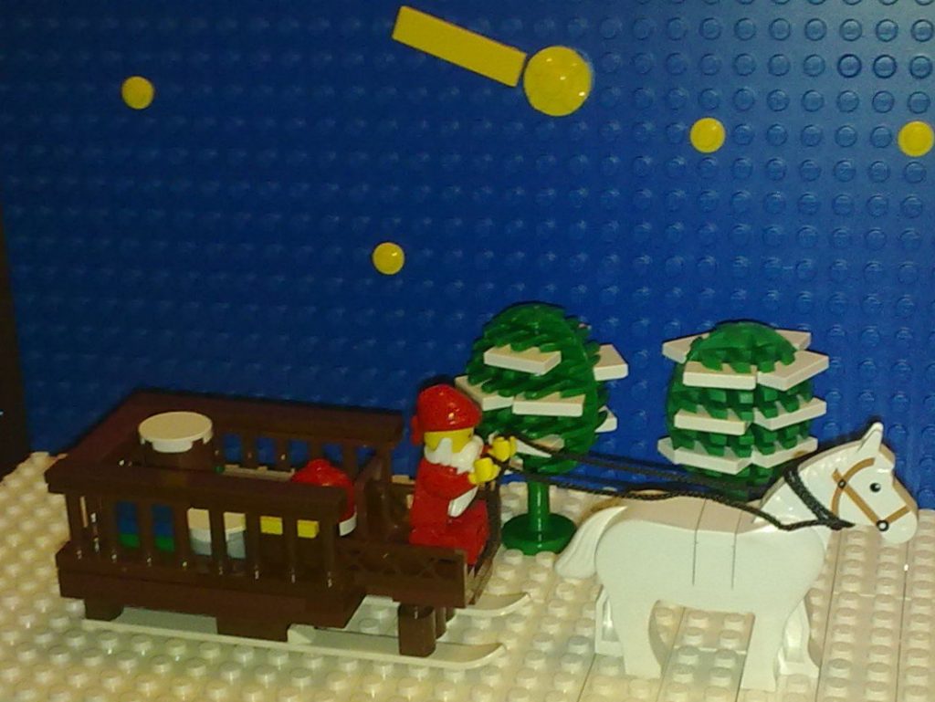 Lego Cartolina di Natale Christmas Card