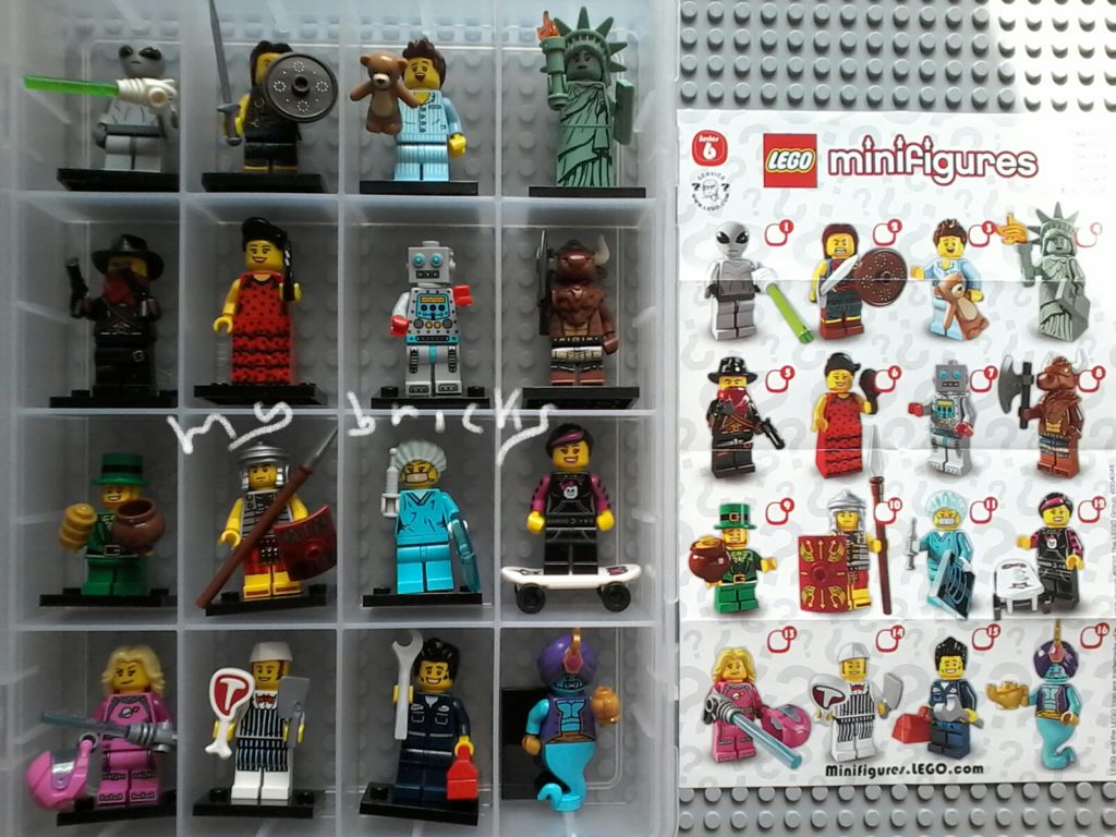 Lego 8827 Minifigures Serie 6 - Collectibles Series Lego March 2012