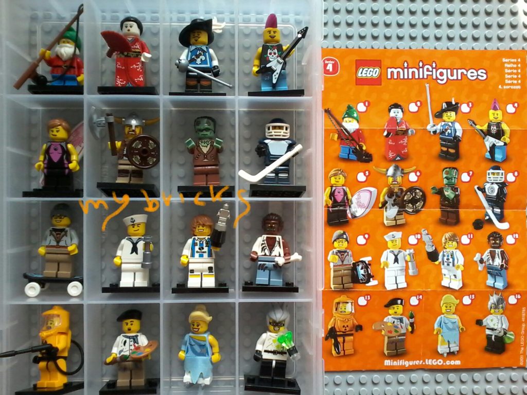 Lego 8804 Minifigures Serie 4 - Collectibles Series Lego May 2011