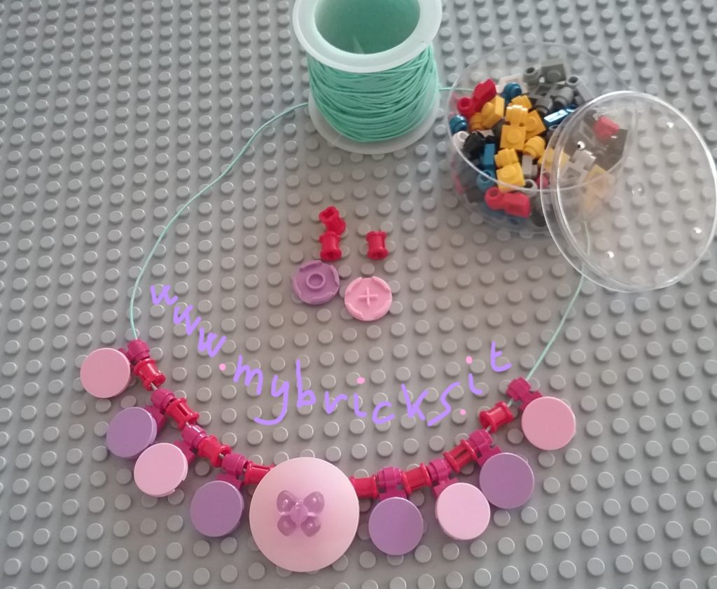 Lego Jewelry - Necklace jewel - Round Tiles