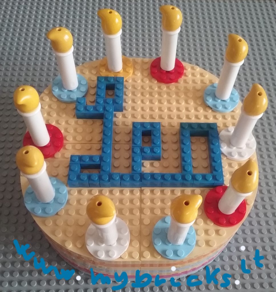 Lego Candle Pie