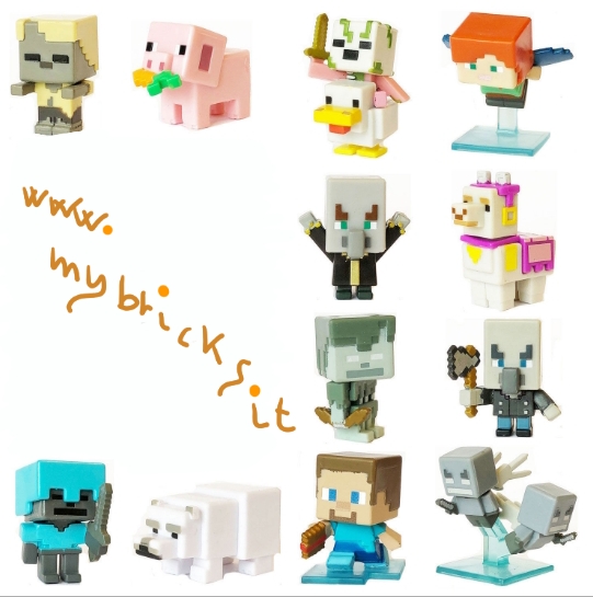 Lego size – Mattel – Minecraft collectible series 10 - Wood