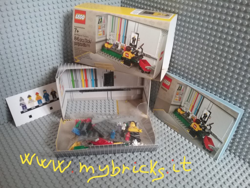 Lego 5005358 - 40 Years - Minifigure Factory