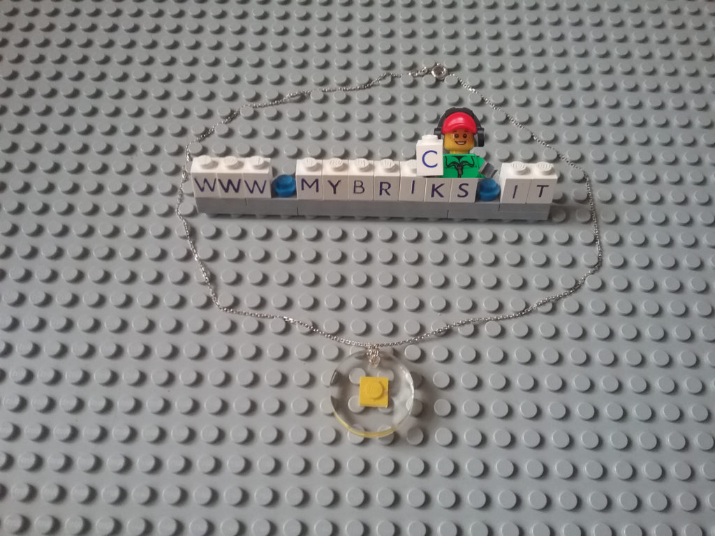 Mybricks Crystal effect Lego charm