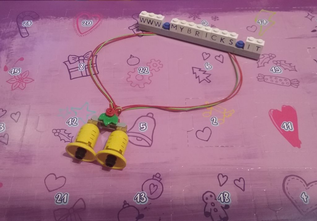 Lego Friends Bells necklace Day #3