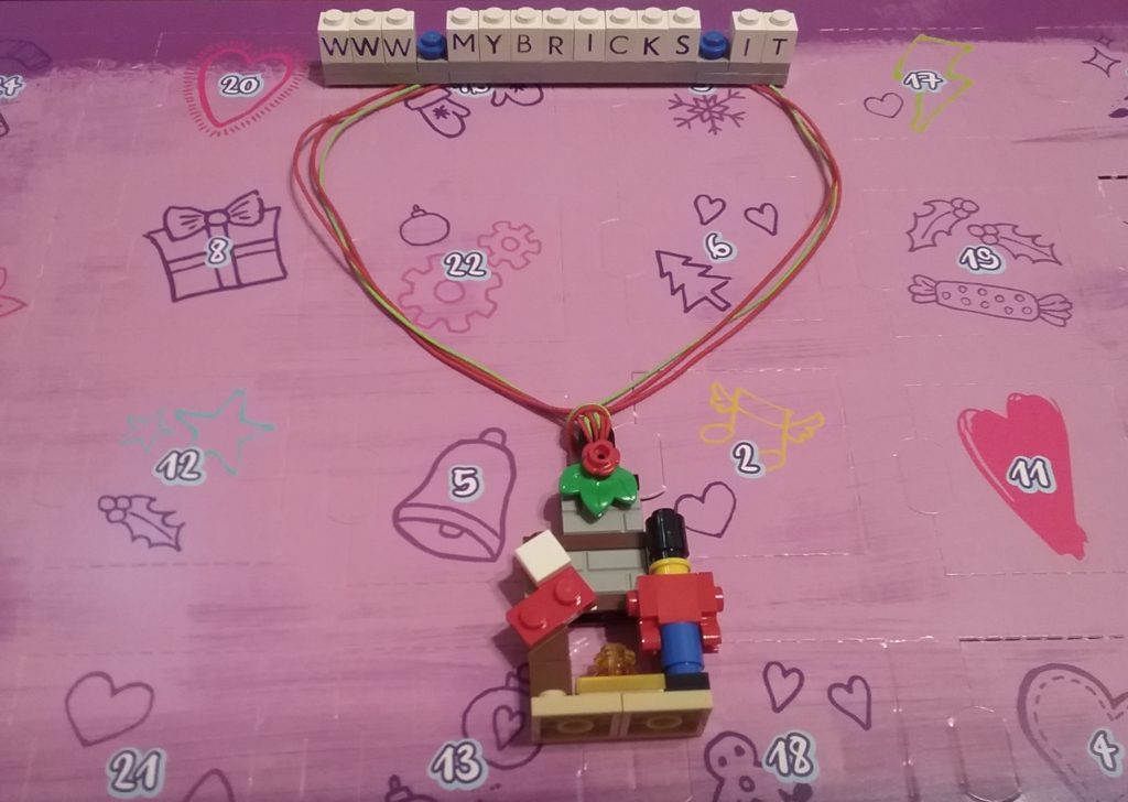 Lego Friends Hearth necklace Day #4
